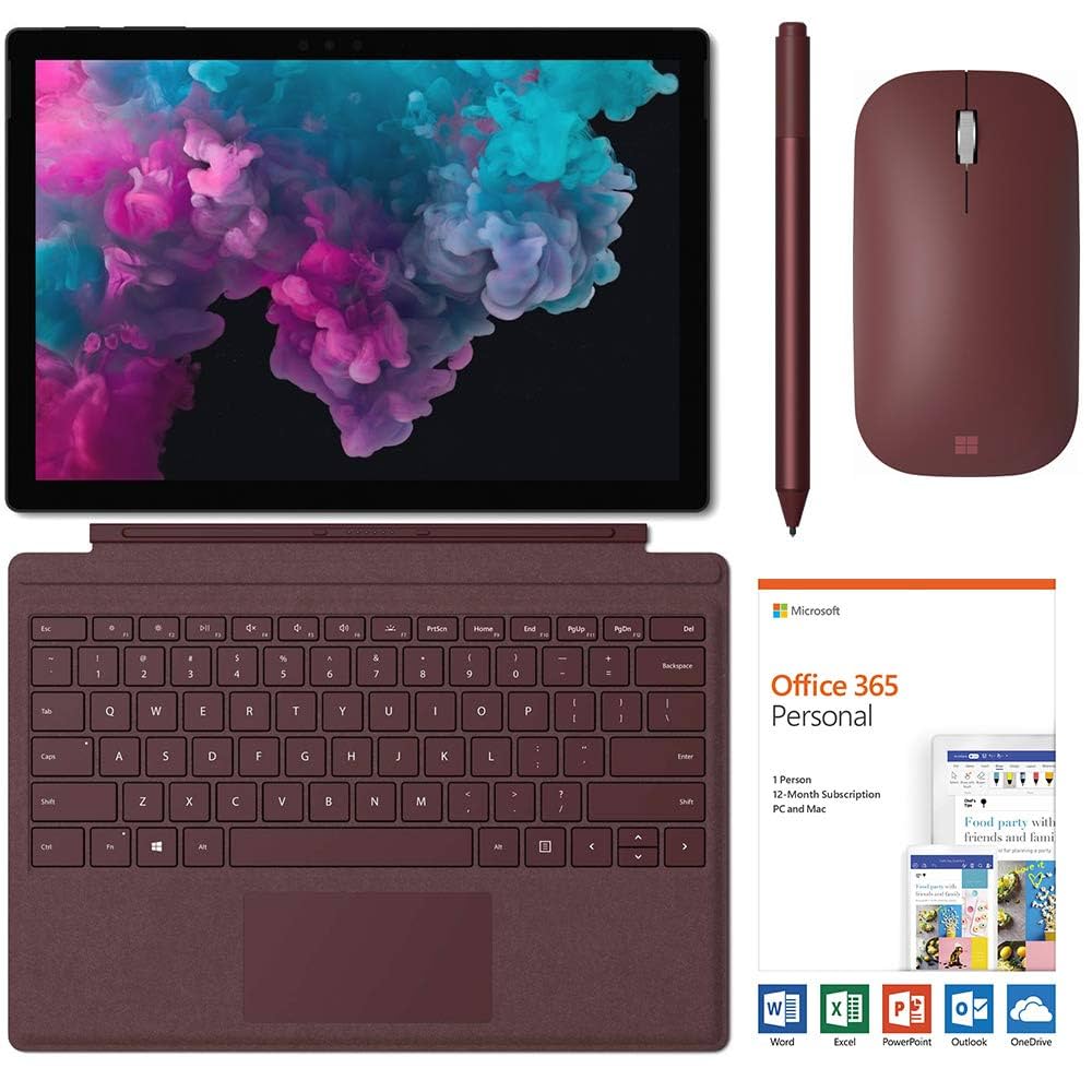 Microsoft Surface Pro 6 2 in 1 PC Tablet 12.3